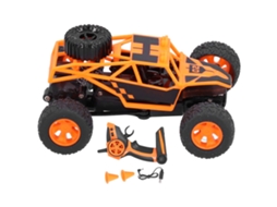 Primerox carro de Controle Remoto Mini 1:40 2.4ghz com Pneus a Vácuo e Amortecedores para Crianças 6+