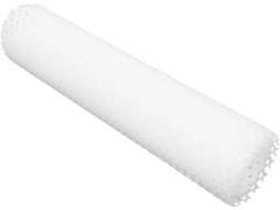 Inoomp Cerca de Arame Plástico para Galinheiro, 0,4 X 3 M, Malha Branca, para Recintos de Aves e Cercas de Jardim CHABERLU
