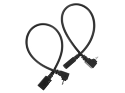 Construção Durável E Robusta. Cabo Adaptador Micro Usb Para Carregamento E Transferência De Dados Com Conectores Angulares Gokoco (2 Unidades)