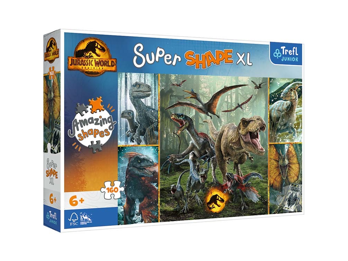 Puzzle TREFL Dinossauros (6 anos - 160 unidades)