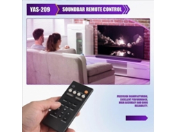 Controle Remoto Para Alto-falantes Yas-209 E Yas-109