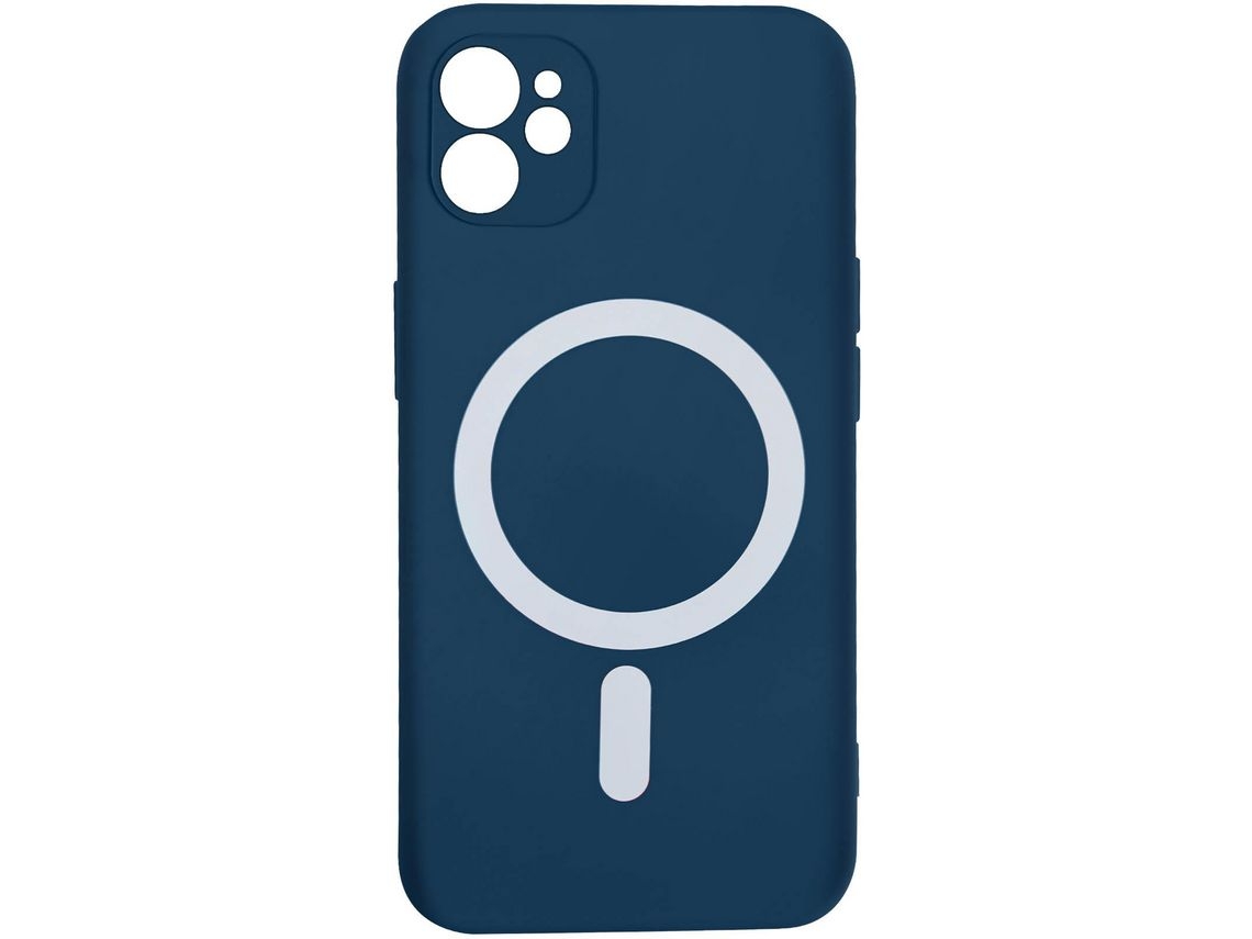 Capa Magsafe Soft Touch Bordas Para Yemaesre Azul