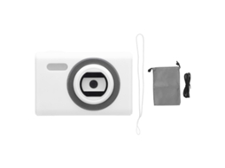Pocket Digital Camera Front Rear 48mp Photo Hd Video Recording Ccd Camera 2.2 Inch Tft Screen For Home Travel Use White LAXISCREED