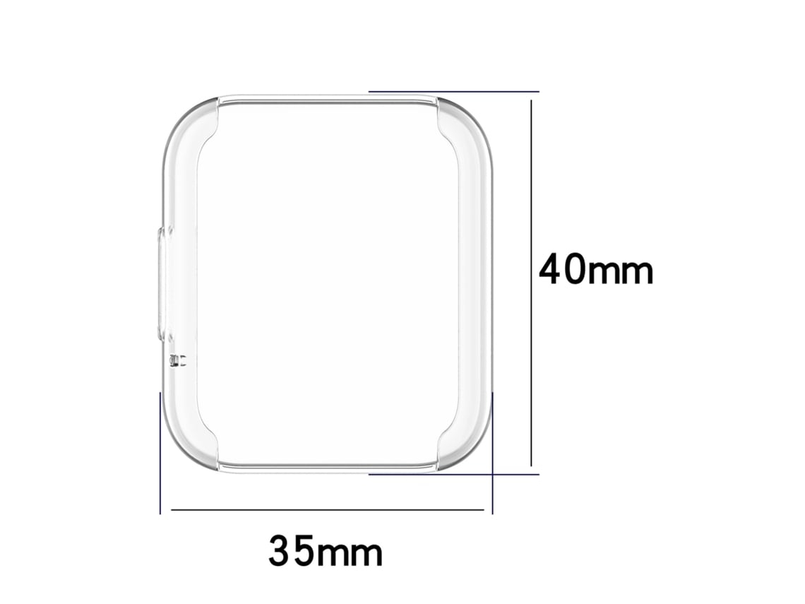 Capa Protetora, Compatível Com Redmi Watch 2 Lite, Prata