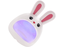 Mini Lâmpada Uv Led Em Formato De Coelho Para Unhas De Gel, Secagem Rápida, Material Abs Sólido.