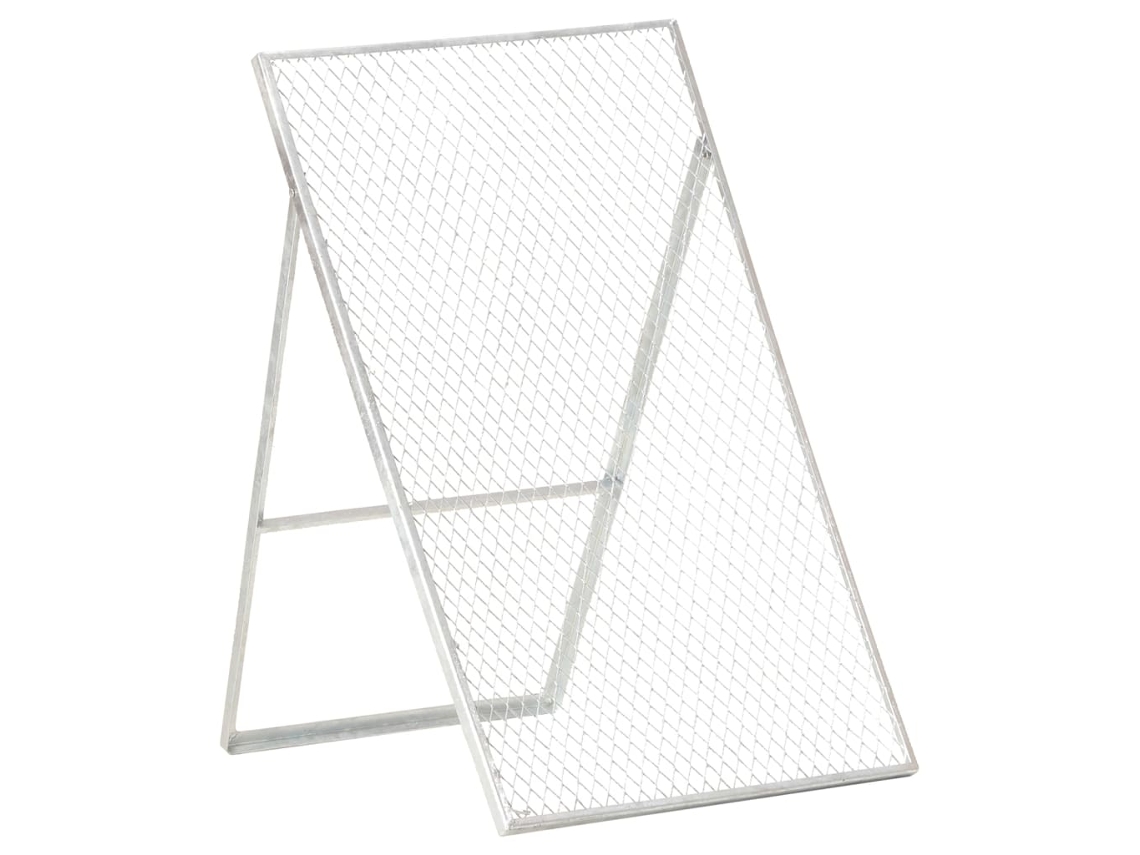Vidaxl Peneira De Jardim Aço Galvanizado