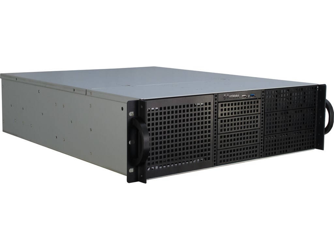 Caixa PC INTER-TECH 3U-30240 (Rack - Preto)