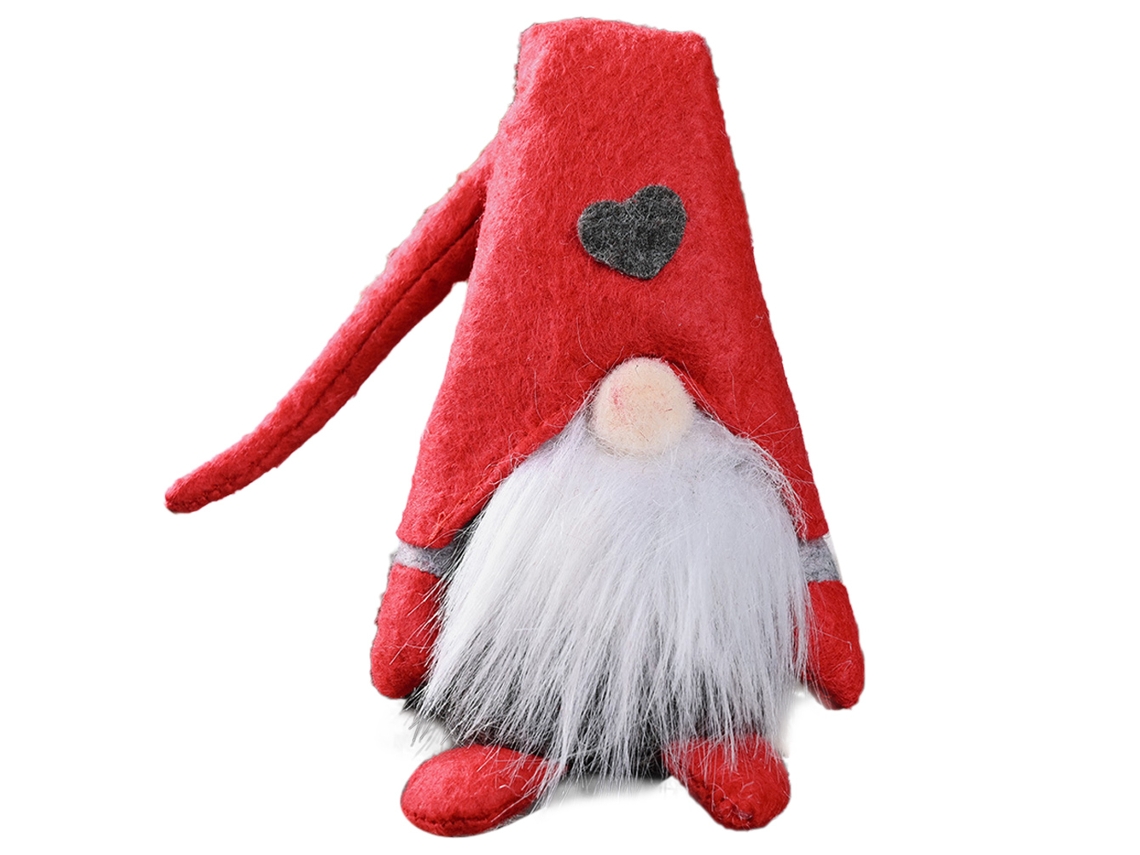 Mali enfeite de Boneca de Pelúcia Sem Rosto com Chapéu Longo Natal Decor Festa Casa Presente
