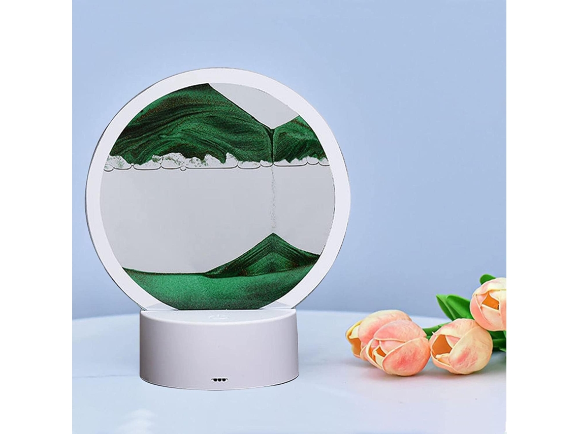 Abajur De Mesa Vidro Aapie, Luminária De Cabeceira Redonda Com Porta Usb E Controle Por Toque, Luminária Recarregável