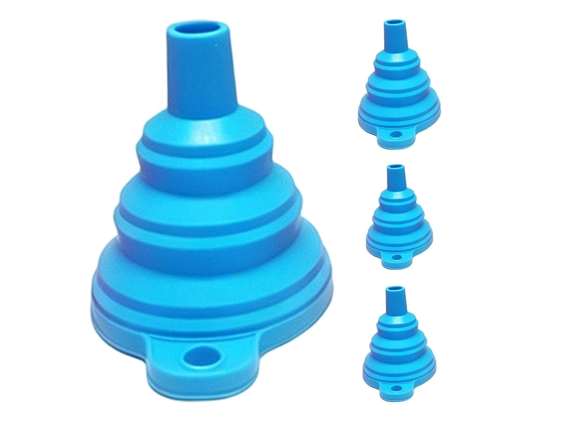 Conjunto De 4 Funis Cozinha, Largos E Anti Impacto