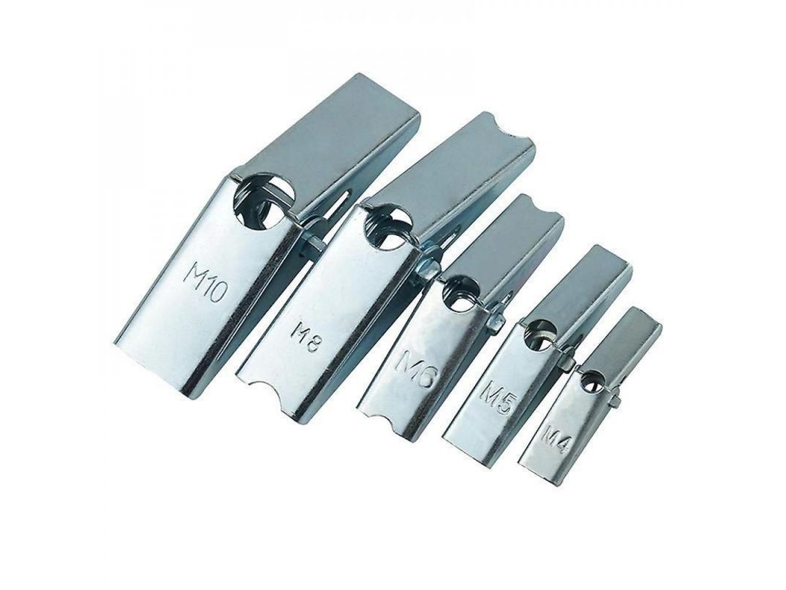 Anclaje De Muelle De Metal M4-m10 Para Paredes Huecas Tabiques 2-10pcs Tornillos De Fijación Hardware M6-10 Peças