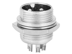 Conector Macho Aéreo 5 Pinos 100pcs 16mm