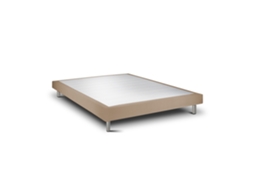 Sommier Rígido 15 Milano  Taupe Pés Metal 190 X 135 Cm Altura 30 Cm Indream