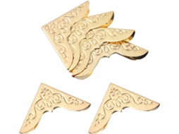 Toddmomy Coins De Protection Style Vintage En Fer Doré Lote De 20 Solide Et Finition Soignée Para Álbuns E