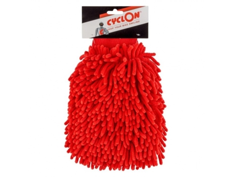 Washing Luva Microfibre Red CYCLON