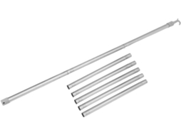 Varão Extensível Ajustável Em Aço Inoxidável Wakauto Para Janelas De Teto, Ideal Para Abrir Persianas E Cortinas Altas