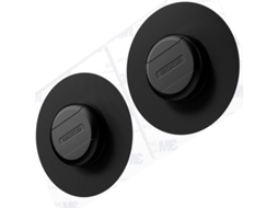 Pack 2x Suporte Adesivo Com Rastreador Global Sem Mensalidade | Proteção Discreta | Localizador Para Malas Mochilas E Equipamento Android