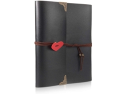 Álbum de Fotos em Couro para Scrapbook, Livro de Assinaturas de Casamento, Lembranças Diy BRILVIBERA