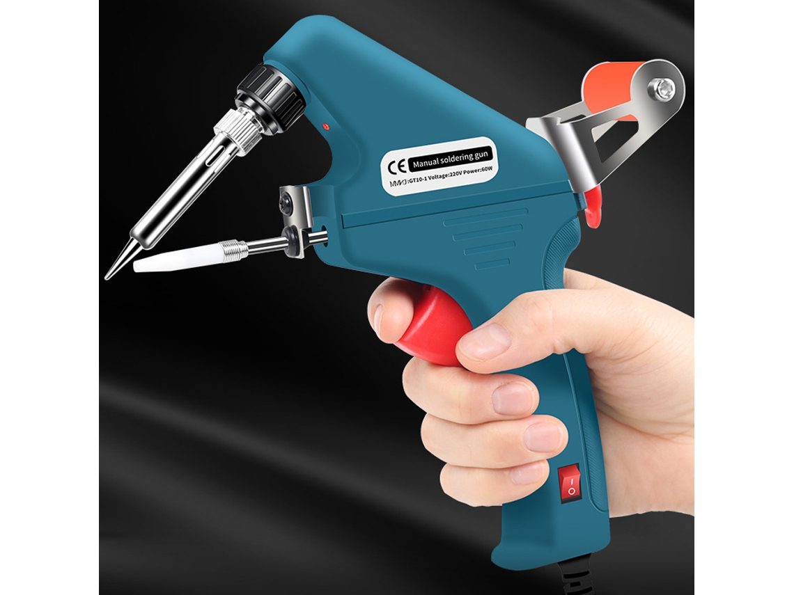 Laxiscreed Ferro De Soldar Portátil 60w Automático Para Diy E Manutenção Electrónica Em Casa
