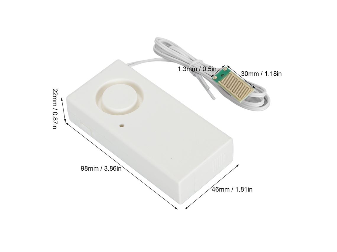 Laxiscreed Alarme De Vazamento De Água 120db Para Pias, Aquários E Bombas De Água