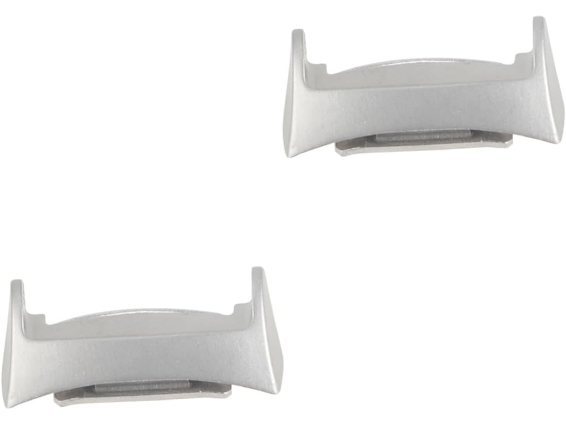 2 Peças De Fivela Smartwatch Com Conector Couro Para Gear Classic.