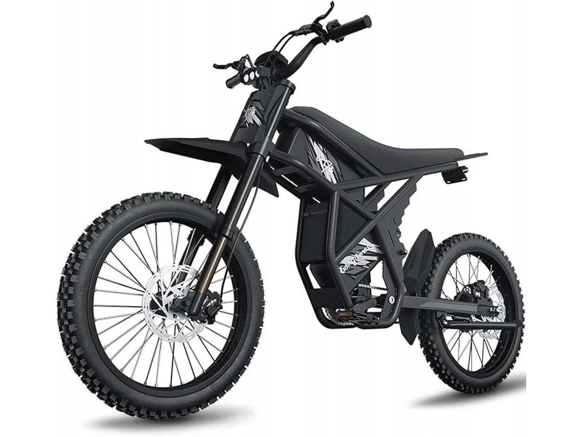 Bicicleta Eléctrica Ridingtimes Gt73-v2 2000w Pico 48v 18.2ah×2 25 Pulgadas 250km 60km/h