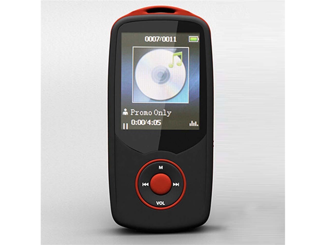 Mp3 LAXISCREED Ruizu X06 Vermelho 8g