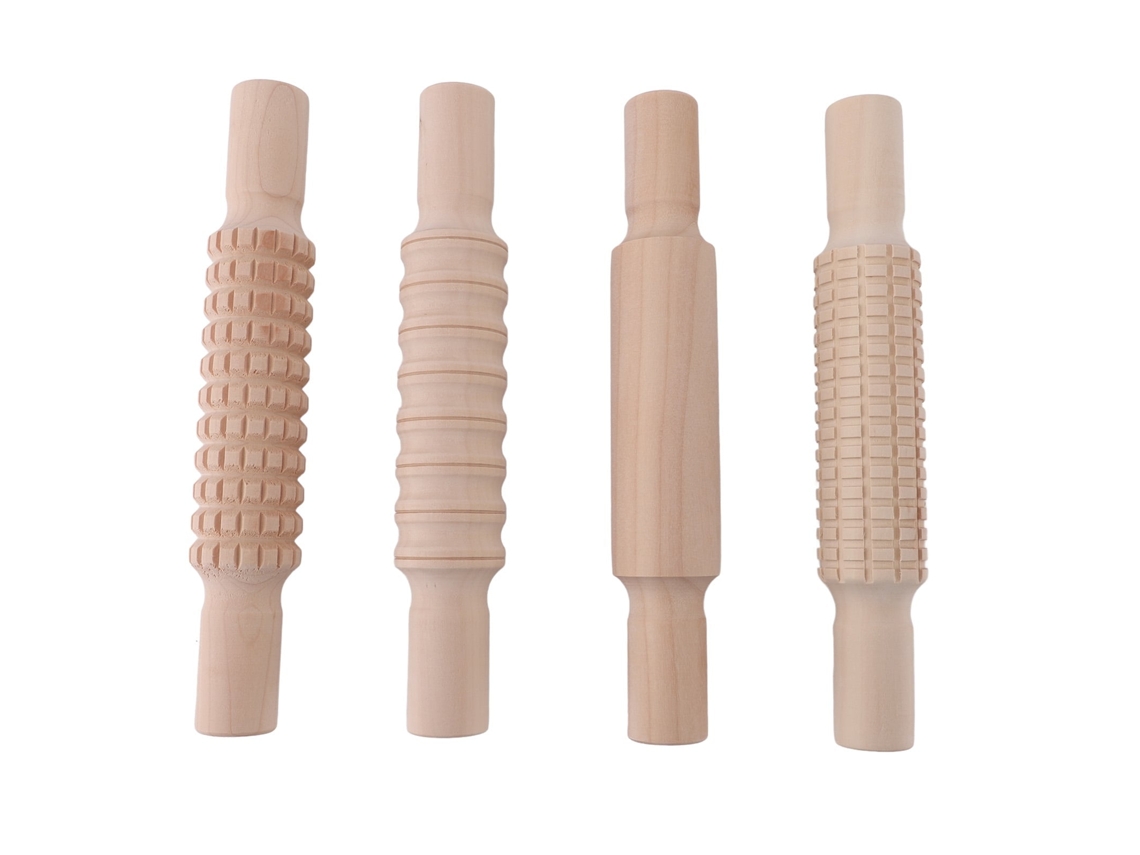 Pinos de Rolamento Gravados LAXISCREED 4pcs para Massa