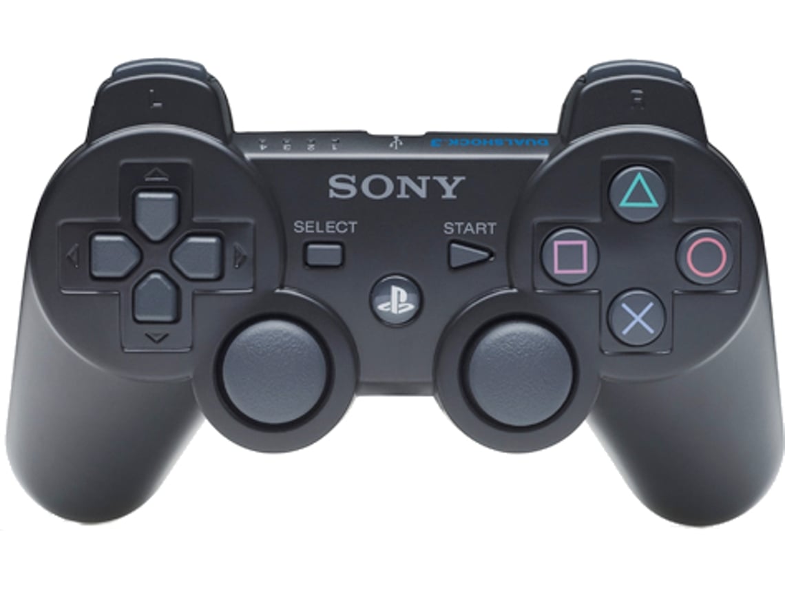 Comando Dualshock PS3 III Black (Wireless) | Worten.pt