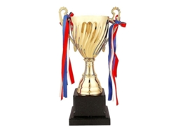 Fasst trofeo de Metal para Competiciones Deportivas, Eventos Escolares Y Recompensas Prácticas