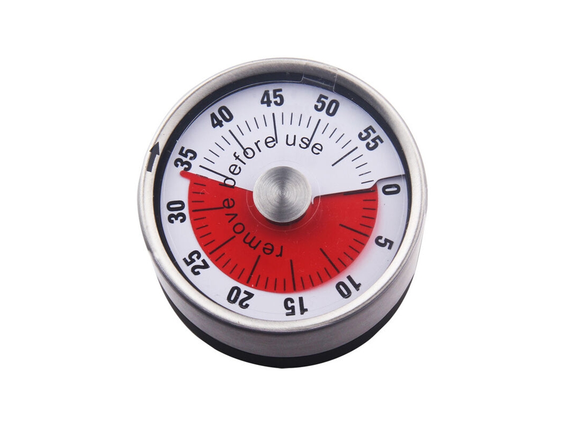 Temporizadores Mecânicos E Magnéticos Simples. Até 60 Minutos. Alarme Sonoro Quando O Tempo Acaba