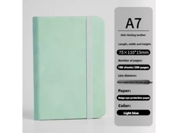 Mini Notebook A7 Notebook Pequeno Notebook Portátil Brilvibera