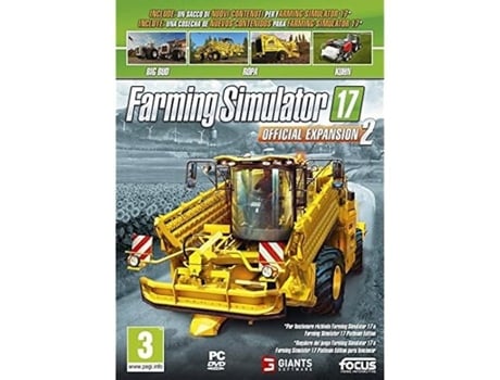 Jogo para Pc FOCUS Farming Simulator 17 Expansão Oficial 2