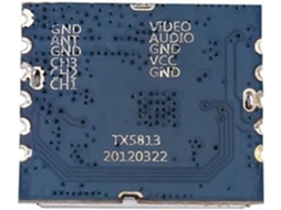 Módulo Transmissor Fpv Tx5813 de 5,8 Ghz e 20 Mw com Controle de Chaveamento de Vídeo e Áudio. SFUSHOS