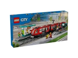 Lego 60423 Elétrico E Estação Na Baixa