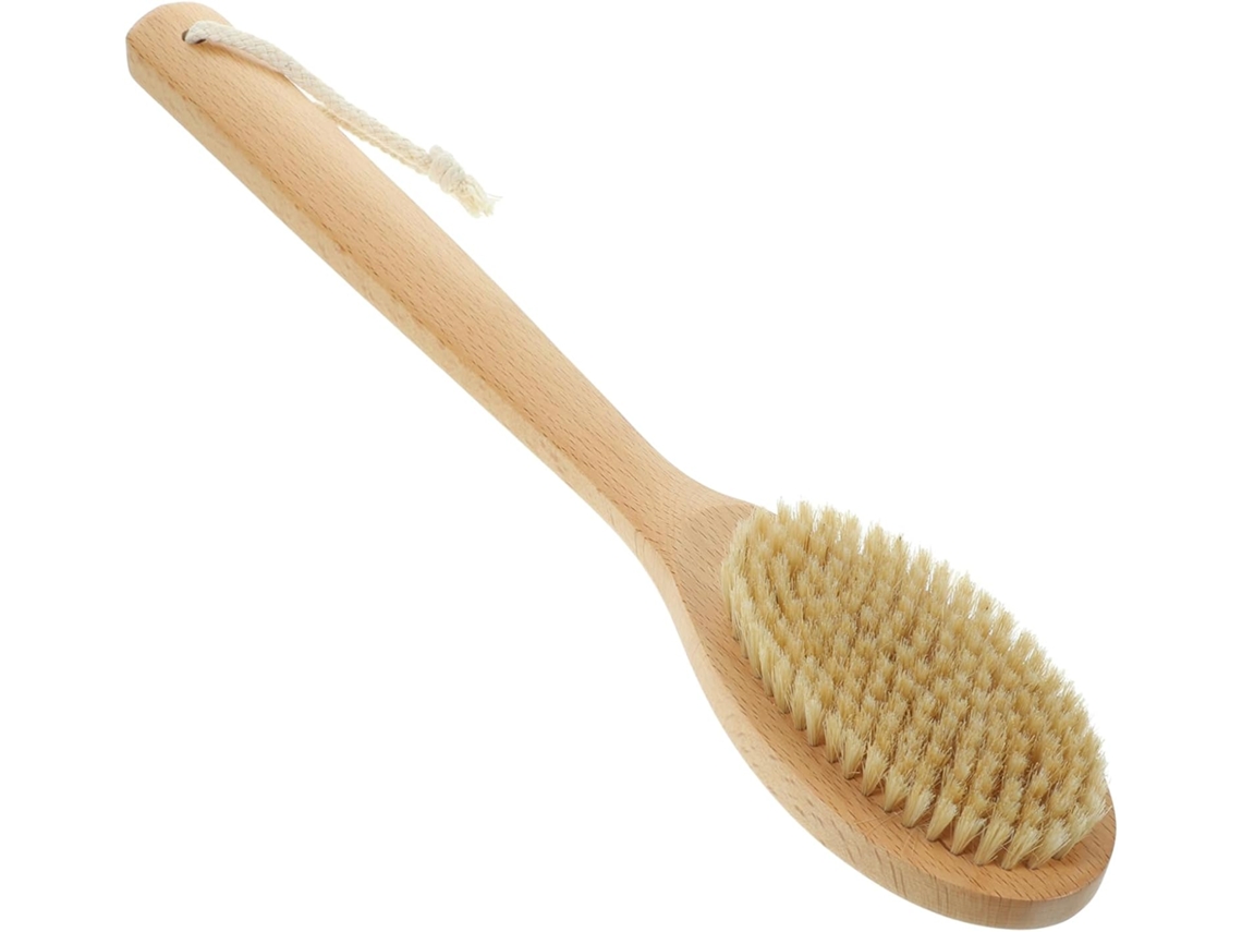 Escova De Banho Com Cerdas, Escova Esfoliante Corporal, Cabo Longo Para Fácil Limpeza De Todas As Partes Do Corpo