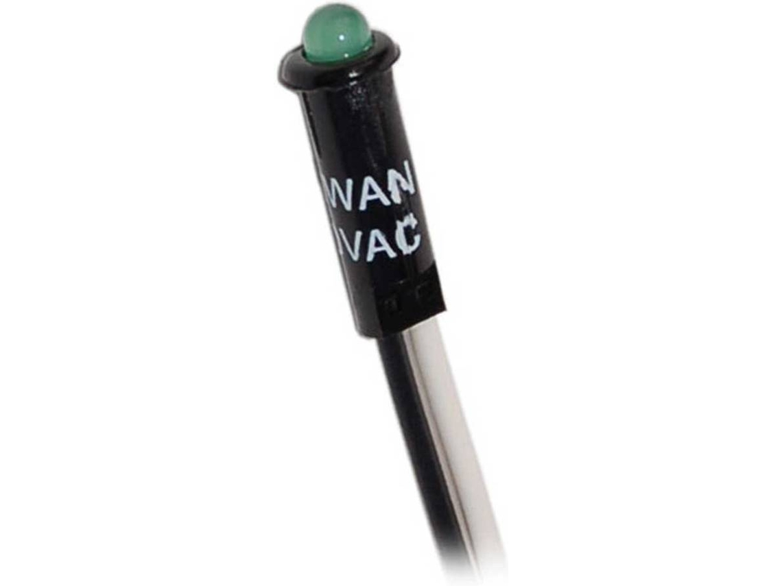 Luzes BLUE SEA Green Led Indicator Light 230V Preto