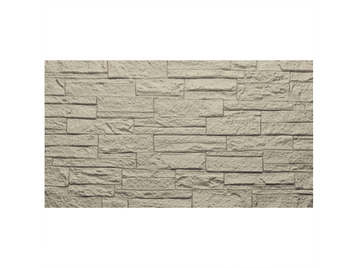 Conjunto De 12 Painéis Decorativos Com Efeito De Tijolo 3d, 8,6 M², Revestimento De Parede Em Pu, 120 X 60 X 2,5 Cm, Cor Greige Tortora.