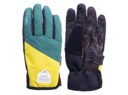 Luvas Pointe Verde,Amarelo S-M Homem ELBRUS