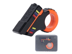 Primerox brinquedo de Alivio de Estresse Magnetic 3d Slider Antideslizante para Ponta Dos Dedos Laranja+preto