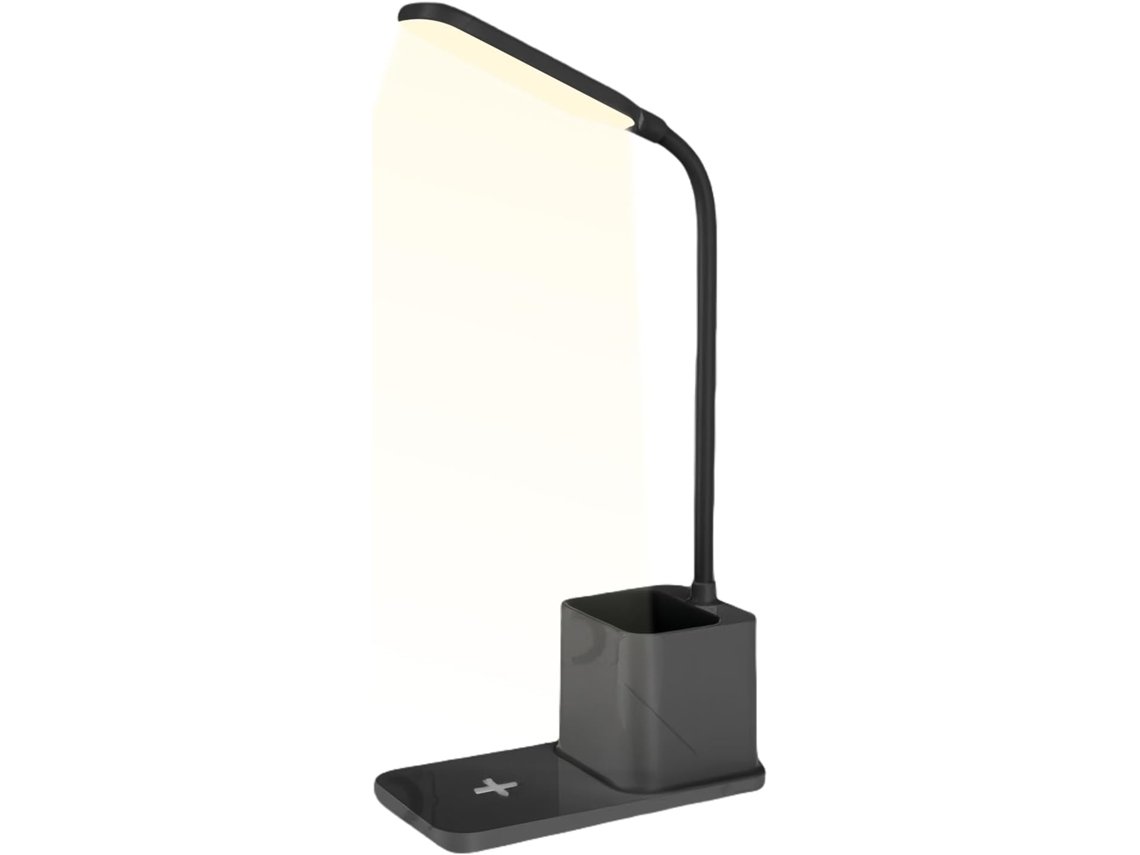 Luminária De Mesa Com Brilho Ajustável, Portátil E Acessórios Para