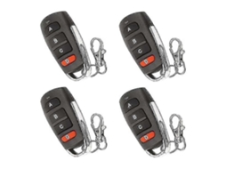 Conjunto De 4 Controles Remotos Universais Duplicadores Para Portas De Garagem, Controles Remotos Para Portões, Chaveiros De Substituição Para Po