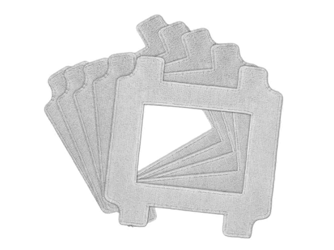 Conjunto De 5 Panos De Limpeza De Substituição Para O Robô De Limpeza De Janelas Ecovacs Winbot W2s / W2s Max._glo