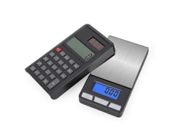 Balança Eletrônica Com Calculadora, Precisão Digital De 200g (0,01g) Para Joias E Ouro, Visor Lcd Azul, Mini Bolso, Capacidade Pes-aquaforge