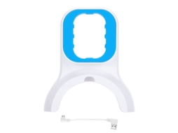 Suporte de parede para câmera de segurança com cabo USB branco ABS com Samsung