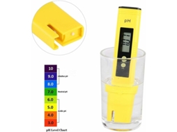 Medidor de Ph AQUAFORGE profissional, faixa 0-14, com calibração automática