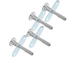 Conjunto De 4 Peças De Reposição Para Trava De Berço Com Mola, Coloridas.