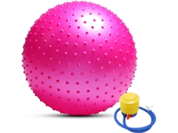 Bola de Yoga ANSELF Air Pump Vermelho (55cm)