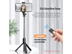 2026 palo de Selfie Mini, Extensível em 5 Seções, Palo Selfie Compacto e Portátil