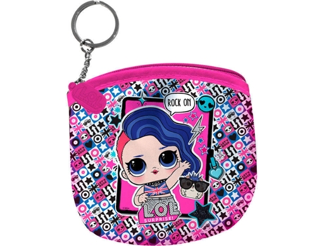 Carteira  LOL Surprise Rock (10x8,5x3cm)